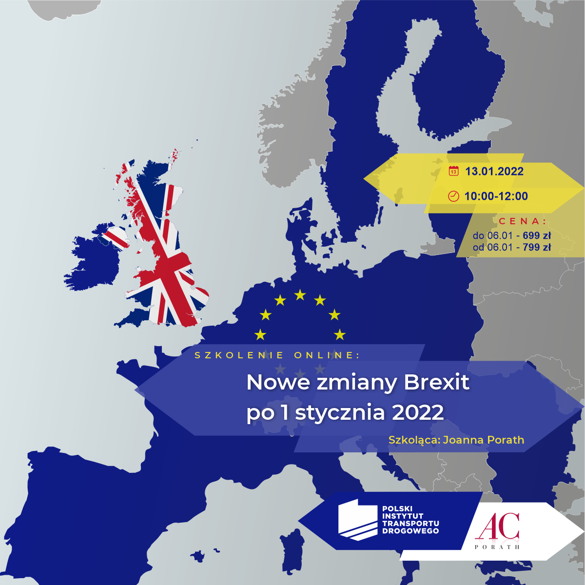 Nowe zmiany Brexit po 1 stycznia 2022 – szkolenie