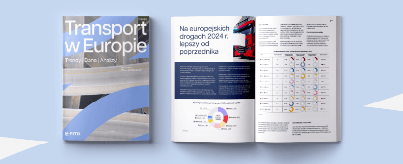 Kolejny numer raportu “Transport w Europie. Trendy. Dane. Analizy” już dostępny