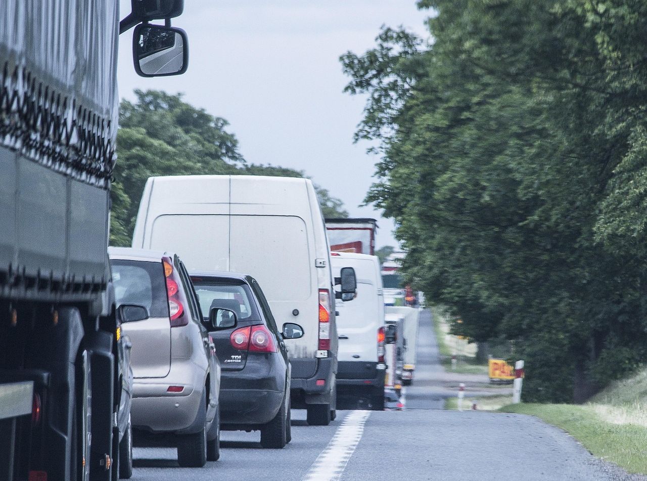 Wyraźny wzrost przekroczeń granicy z Ukrainą przez ciężarówki